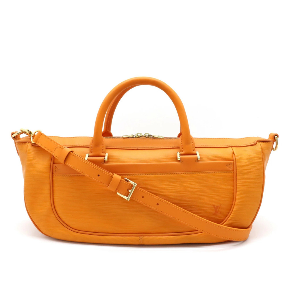 LOUIS VUITTON Epi Danura 2way Shoulder Bag Mandarin Orange
